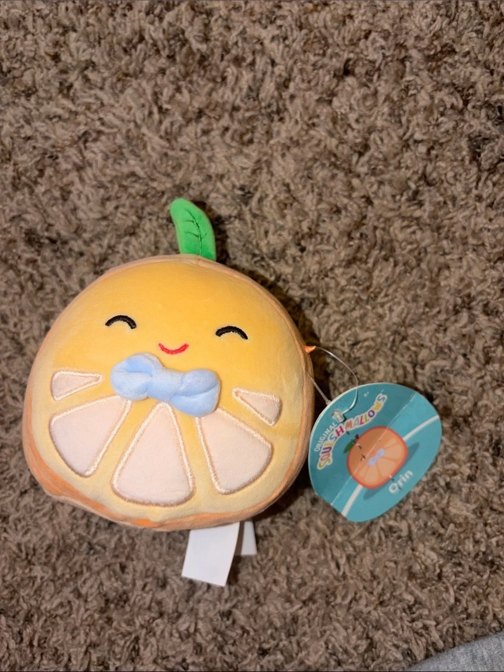 Squishmallow ORIN the Ornage from Fruit Squad series